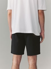 Negro - Corte amplio - Pantalones cortos chinos elásticos - Imagen 2 de 9
