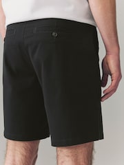 Negro - Corte amplio - Pantalones cortos chinos elásticos - Imagen 5 de 9