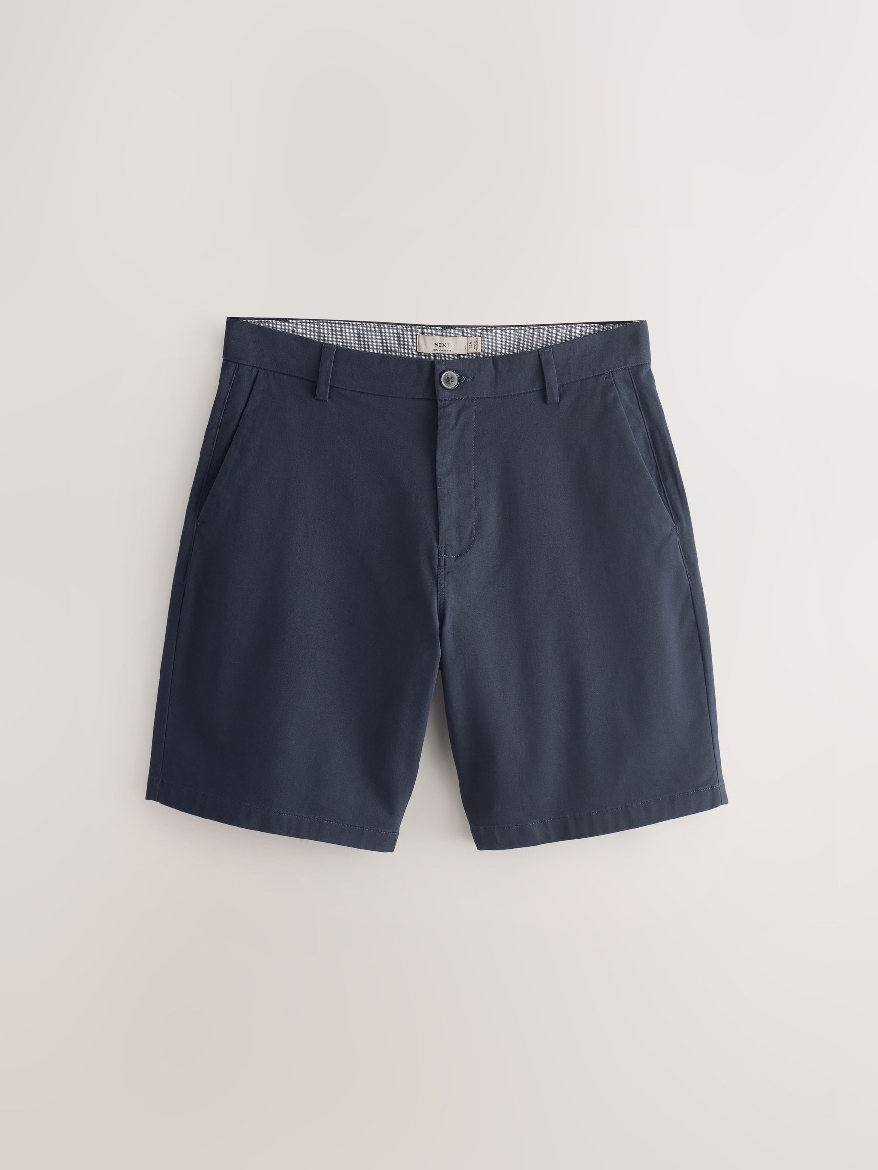 Buy Navy/Stone Relaxed Fit Stretch Chino Shorts 2 Pack from Next USA