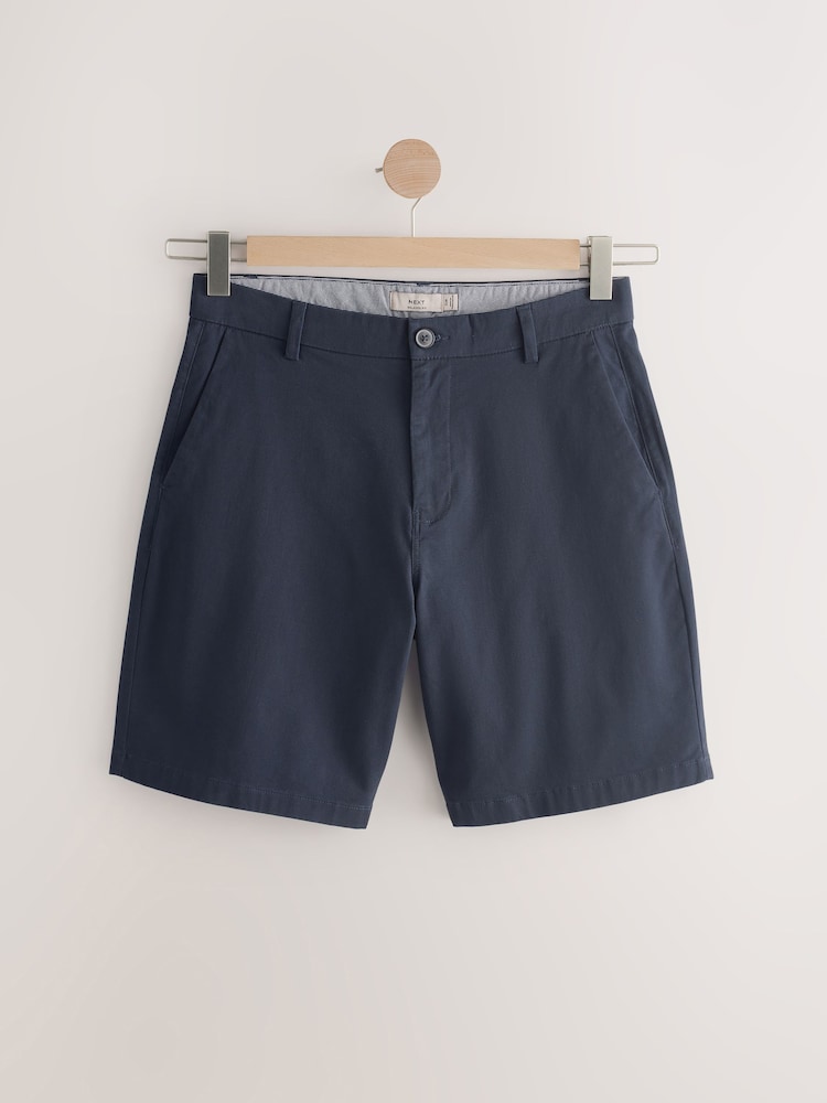 Marineblau/Stone - Lockere Passform - Stretch-Chinoshorts, 2er-Pack - Image 3 of 7