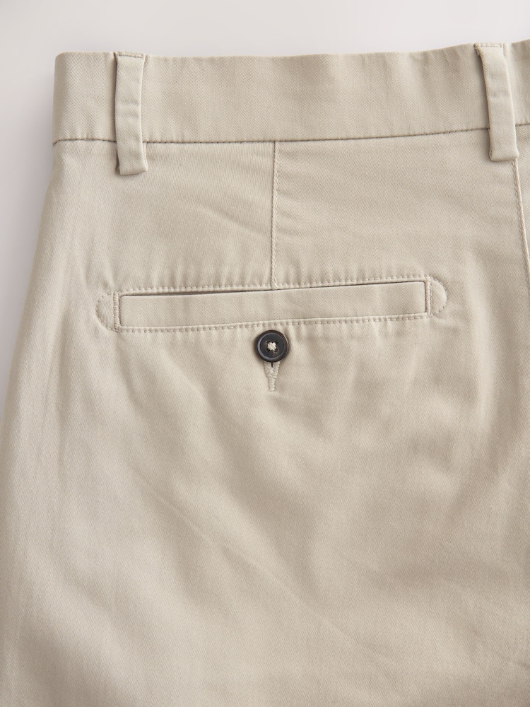 Marineblau/Stone - Lockere Passform - Stretch-Chinoshorts, 2er-Pack - Image 6 of 7