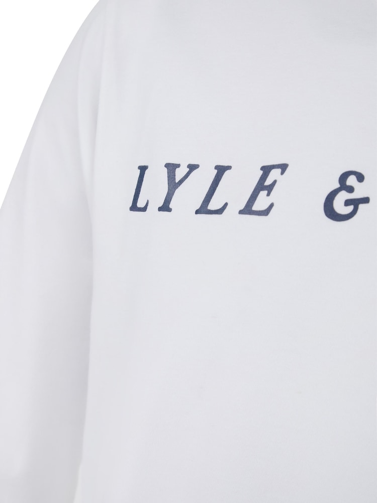 Lyle & Scott Blue Guy Loungewear Set - Image 4 of 6
