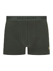 Lyle & Scott Blue Barclay Underwear Trunks 3 Pack - Image 6 of 6