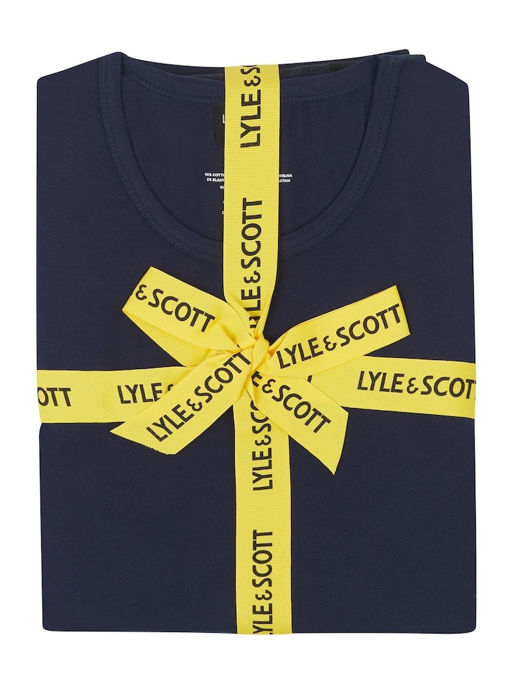 Lyle & Scott Green Gene Loungewear Set - Image 6 of 6