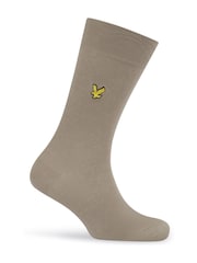 Lyle & Scott Blue Harold cotton socks 5 Pack - Image 5 of 6