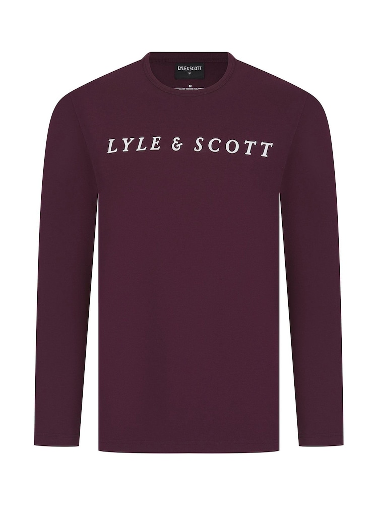 Lyle & Scott Red Guy Loungewear Set - Image 2 of 6