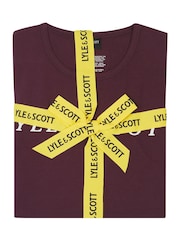 Lyle & Scott Red Guy Loungewear Set - Image 4 of 6