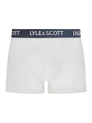 Lyle & Scott Blue Miller Underwear Trunks 5 Pack - Image 4 of 6