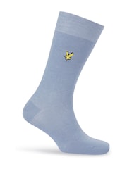Lyle & Scott Black 5 pack Harold cotton socks - Image 3 of 6