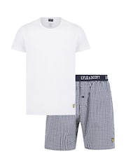 Lyle & Scott Blue Kyle Loungewear Set - Image 1 of 6