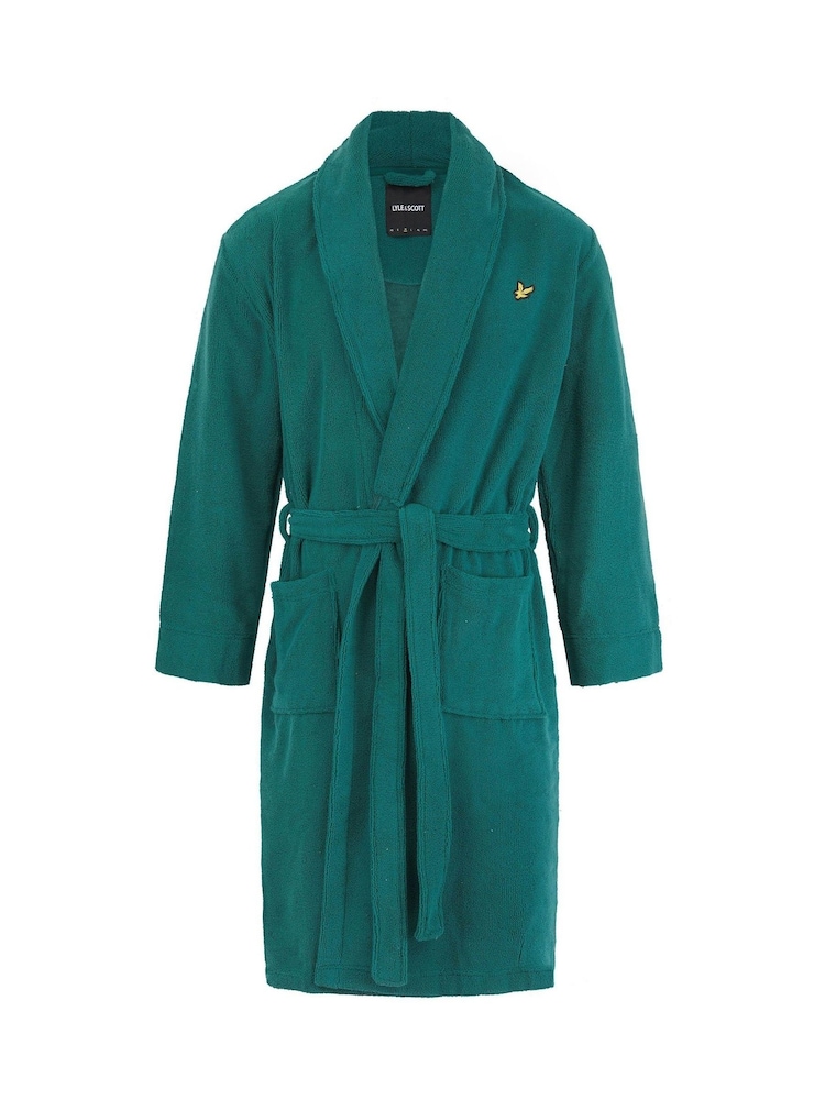 Lyle & Scott Green Lucas Bathrobe - Image 1 of 3