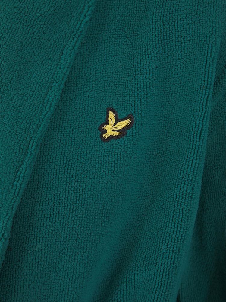 Lyle & Scott Green Lucas Bathrobe - Image 2 of 3