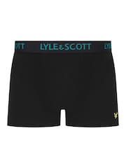 Lyle & Scott Black Miller Underwear Trunks 5 Pack - Image 5 of 6