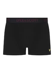 Lyle & Scott Black Miller Underwear Trunks 5 Pack - Image 6 of 6