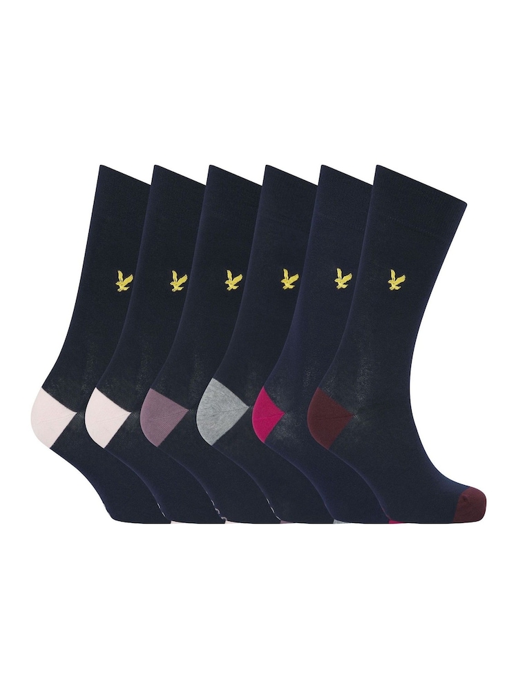 Lyle & Scott Грэм Коттон носки 5 Пакет - Image 1 of 6 Lyle & Scott Грэм Коттон носки 5 Пакет - Image 1 of 6