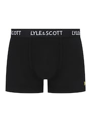 Lyle & Scott Black Hubert Premium Underwear Trunks 3 Pack - Image 3 of 4
