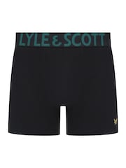 Lyle & Scott Black Daniel Underwear Trunks 3 Pack - Image 2 of 4