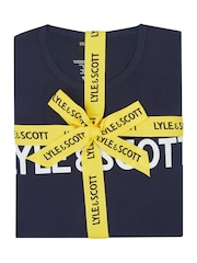 Lyle & Scott Blue Kelso Loungewear Set - Image 6 of 6