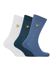 Lyle & Scott Hamilton Sports Socks 3 Pack - Imagen 1 de 4