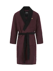Lyle & Scott Red Adrian Bathrobe - Image 1 of 3