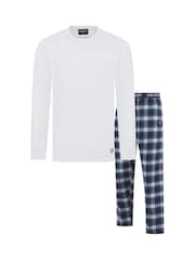 Lyle & Scott Blue Gene Loungewear Set - Image 1 of 6