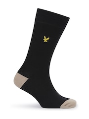 Lyle & Scott Green Timothy Socks Gift Box 6 Pack - Image 2 of 6
