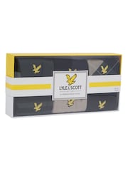 Lyle & Scott Green Timothy Socks Gift Box 6 Pack - Image 6 of 6
