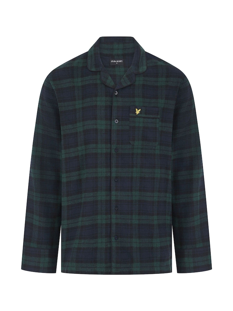 Lyle & Scott Black 100% Cotton Julian Pyjamas Set - Image 2 of 6