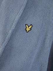 Lyle & Scott Blue Chrome Lucas Bathrobe - Image 2 of 3
