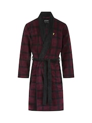 Lyle & Scott Red Cassidy Bath Robe - Image 1 of 3