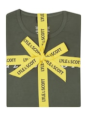 Lyle & Scott Green Oakley Loungewear Set - Image 6 of 6
