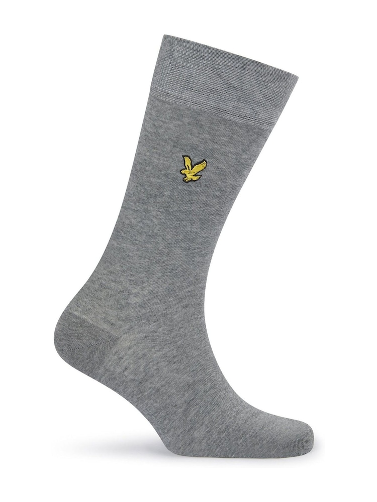 Lyle & Scott Green Victor Socks Gift Box 6 Pack - Image 3 of 6