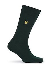 Lyle & Scott Green Victor Socks Gift Box 6 Pack - Image 5 of 6