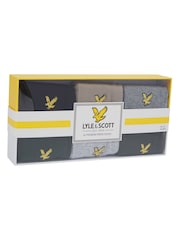 Lyle & Scott Green Victor Socks Gift Box 6 Pack - Image 6 of 6