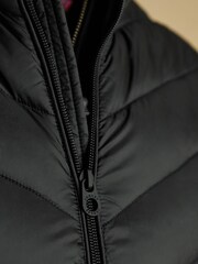 Joules Garrett Black Showerproof Padded Gilet - Image 5 of 10