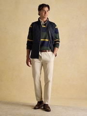 Maynard Navy Diamond Quilted Gilet - Image 3 of 10