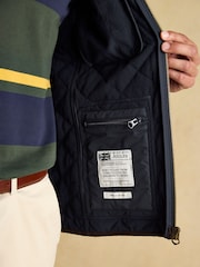 Maynard Navy Diamond Quilted Gilet - Image 5 of 10