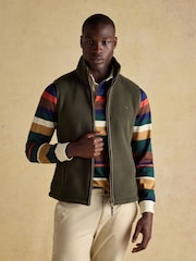 Heritage Fleece Green Gilet - Image 4 of 9