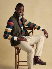 Heritage Fleece Green Gilet - Image 7 of 9