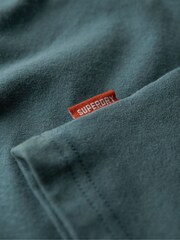 Superdry Blue Travel Postcard Graphic T-Shirt - Image 6 of 6