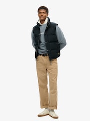 Superdry Blue Non-Hooded Everest Gilet - Image 2 of 3