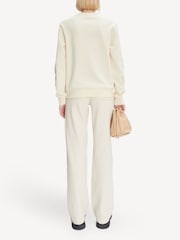 A.P.C. Cream Rue Madame Standard Sweatshirt - Image 2 of 4
