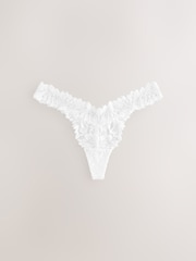 Bright Thong Ultimate Comfort Lace Knickers 7 Pack - Image 10 of 12