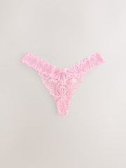Bright Thong Ultimate Comfort Lace Knickers 7 Pack - Image 8 of 12