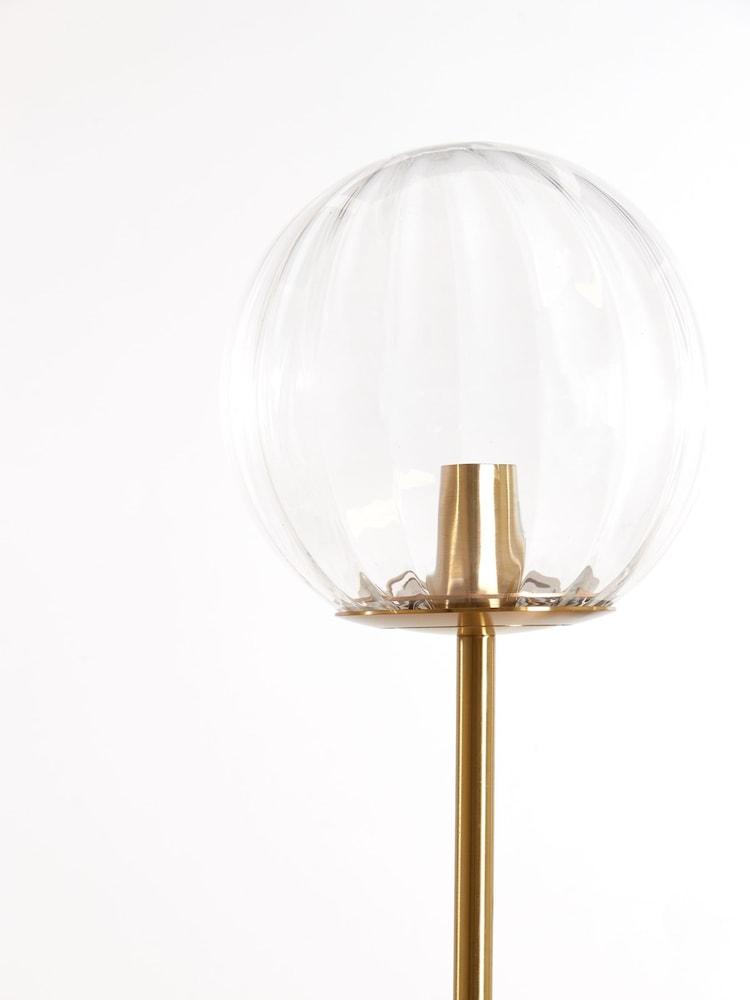 Light & Living Clear 3 Light Magdala Floor Lamp - Image 3 of 3 Light & Living Clear 3 Light Magdala Floor Lamp - Image 3 of 3