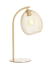 Light & Living Gold Moroc Table Lamp - Image 1 of 3