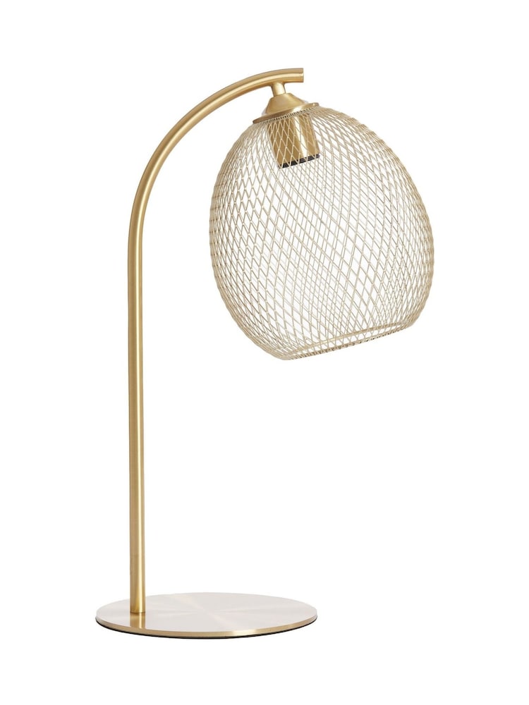Light & Living Gold Moroc Table Lamp - Image 3 of 3