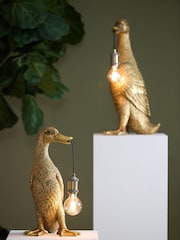 Light & Living Bronze Duck Table Lamp - Image 1 of 1