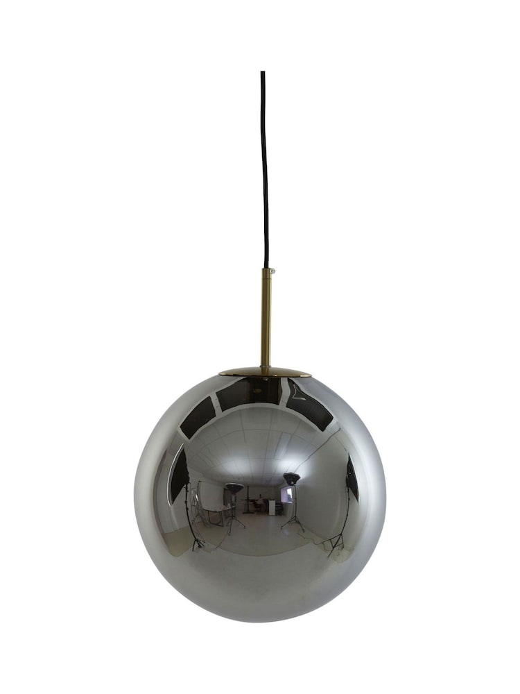 Light & Living Black Medina Pendant Ceiling Light - Image 2 of 3