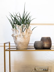 Light & Living White Kyral Vase - Image 2 of 4